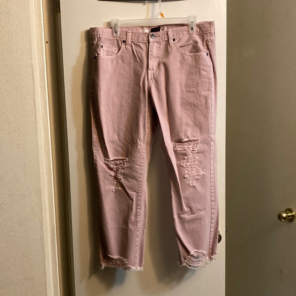 Women’s distressed denim